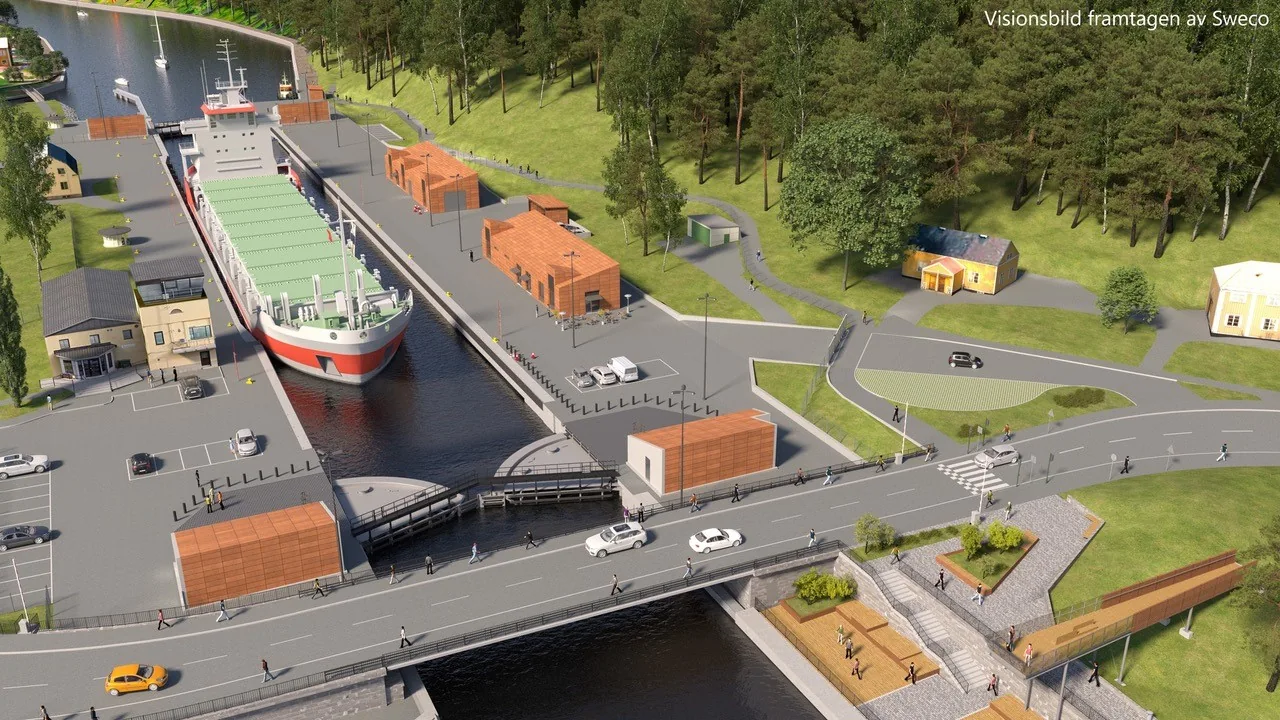 Södertälje sluss och kanal